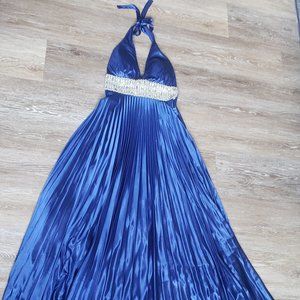 XOXO formal dress royal blue small